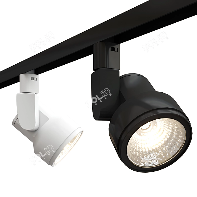 JUNO LED Track Light 3D model image 1