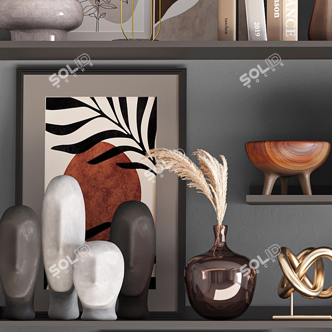Elegant Decor Set - 2015 3D model image 5