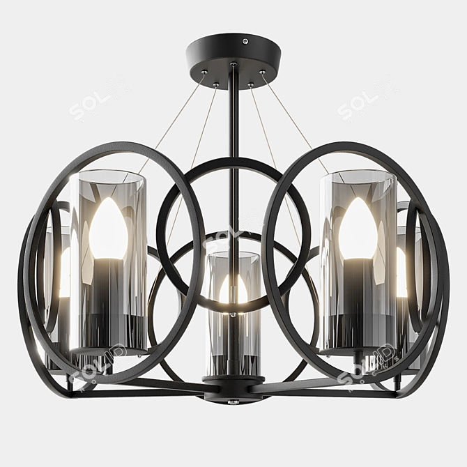 Modern Lumien Hall Olavi Chandelier 3D model image 1