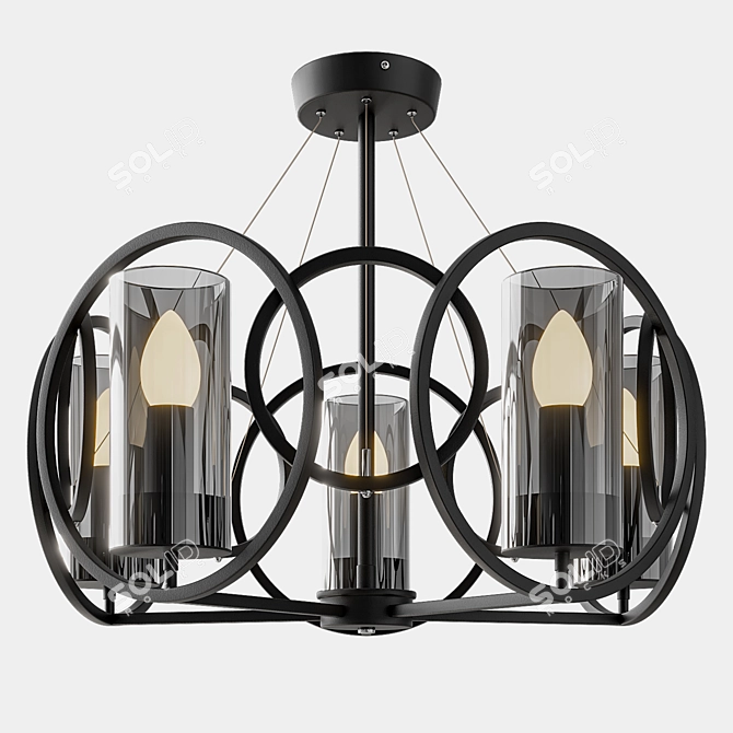 Modern Lumien Hall Olavi Chandelier 3D model image 2