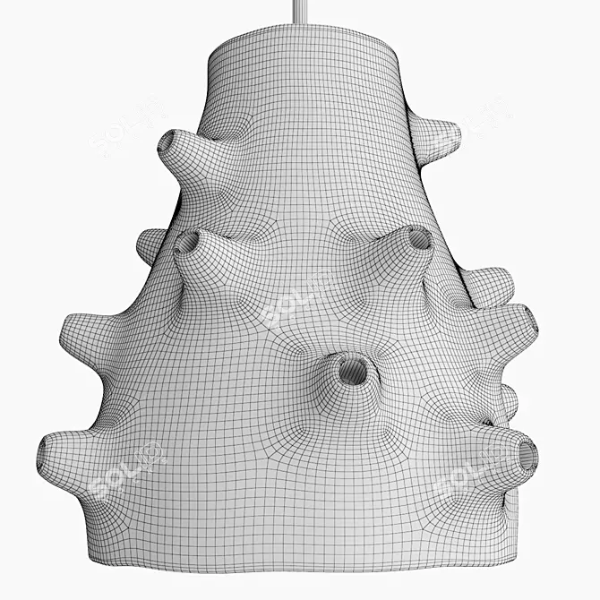 Lu Lu Lamp: Elegant Illumination for Any Space 3D model image 3