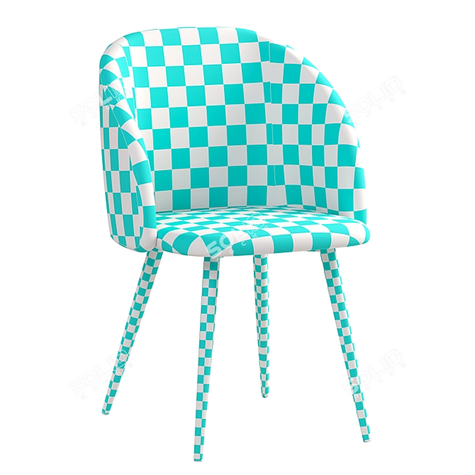 Trendy Toulon Deephouse Chair 3D model image 4