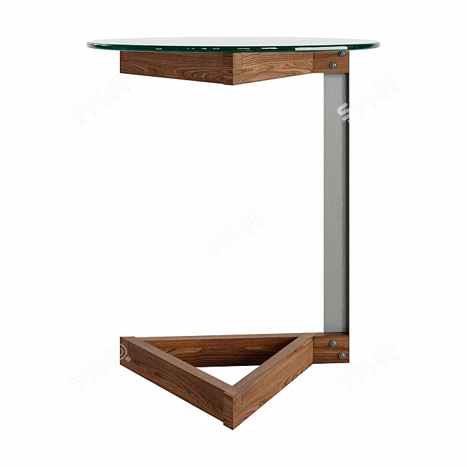 Szenegestell Table Set: Chic and Modern 3D model image 5