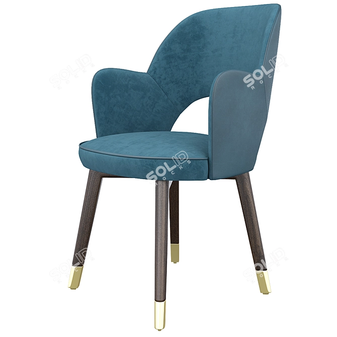  Colette Chair Arms - Stylish 3D model with high-res textures 3D model image 3