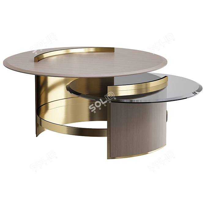 Modern 2013 Center Table 3D model image 1