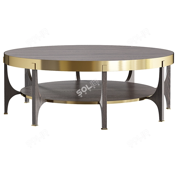 Premium Center Table Plateau 3D model image 1