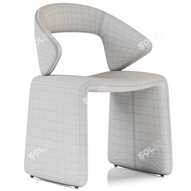 Elegant Suit Chair: Artifort 3D model image 4