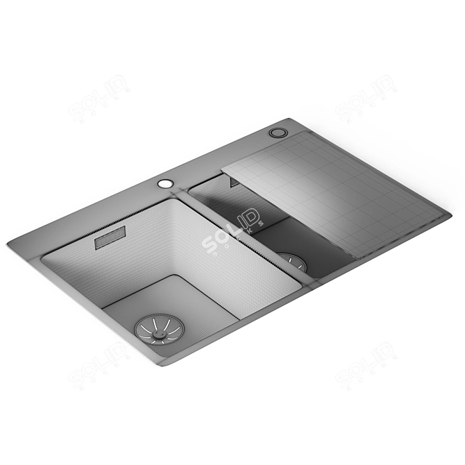 Blanco Andano - Elegant and Versatile Sink 3D model image 4