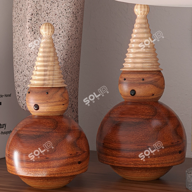 Elegant Decor Set28 3D model image 6