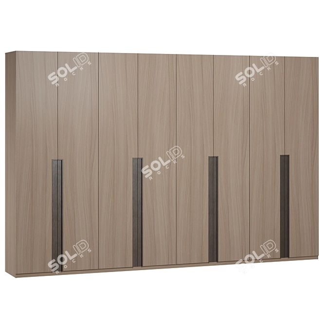 Elegant Piano Wardrobe Collection 3D model image 3