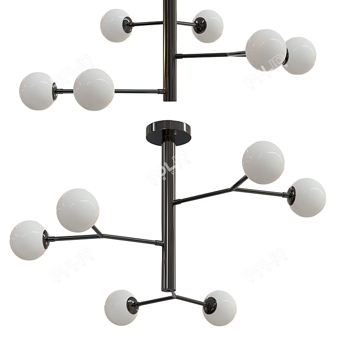 TWIGGY: Modern Lighting Fixture 3D model image 1