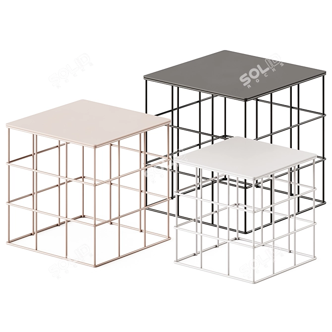 Renton Atipico Coffee Table 3D model image 1