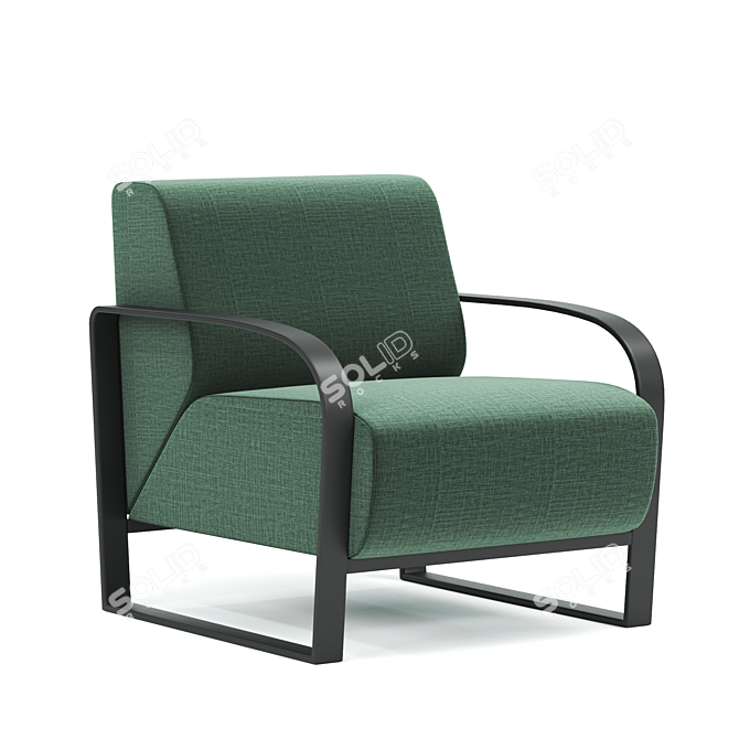 Elegant Viola Chair: Stylish & Comfortable 3D model image 1