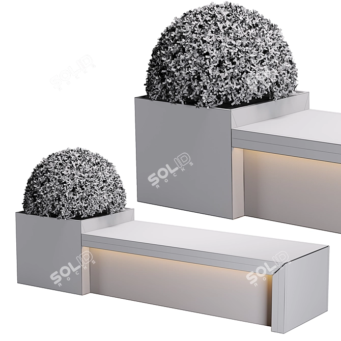 2015 Outdoor Plant Set: V-Ray & Corona 3D model image 8