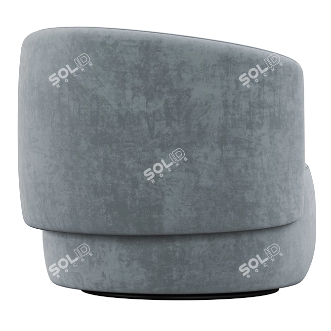 Elegant Swivel Chair - Jane 3D model image 4