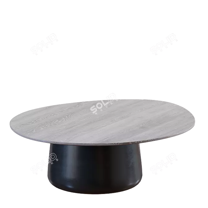 Title: HOLLY HUNT Satellite Trio-Tables 3D model image 3