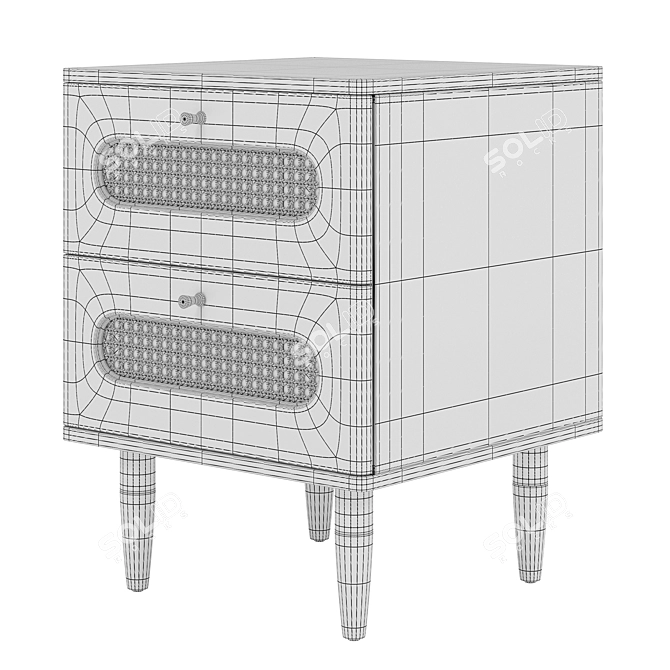 Antropologie Finnegan Nightstand 3D model image 2
