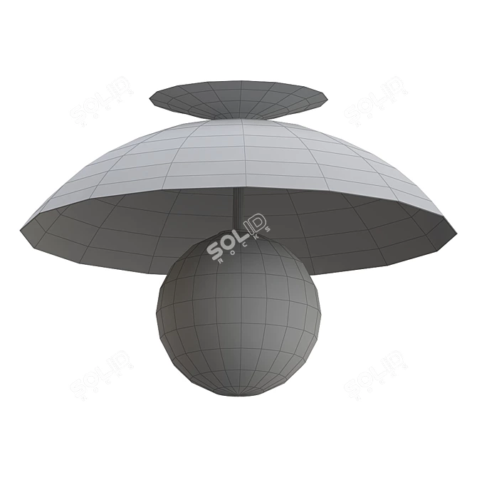 Dynamic Pendant Light: Up and Down 3D model image 4