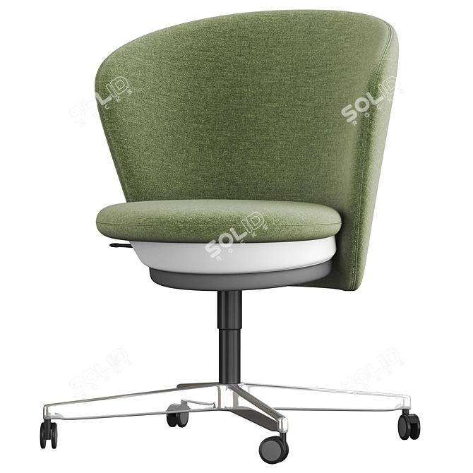 Bene Bay Chair: Modern Stylish Seating 3D model image 2