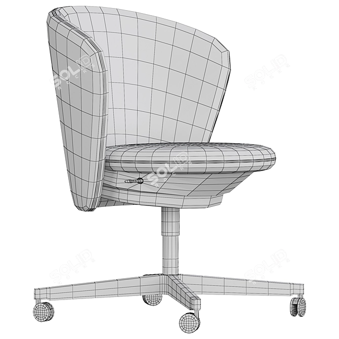 Bene Bay Chair: Modern Stylish Seating 3D model image 5