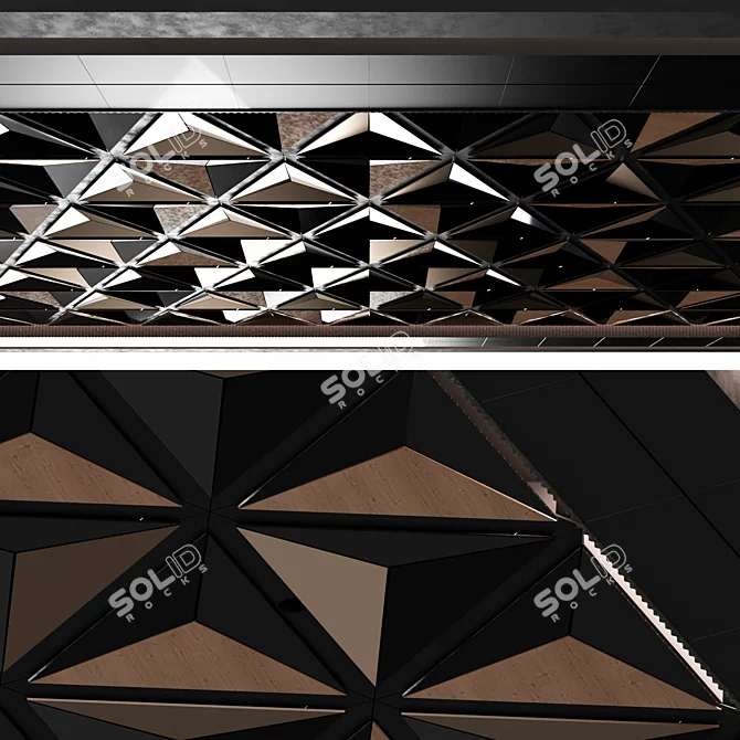 Sherzod Banqueting Hall Ceiling 3D model image 2