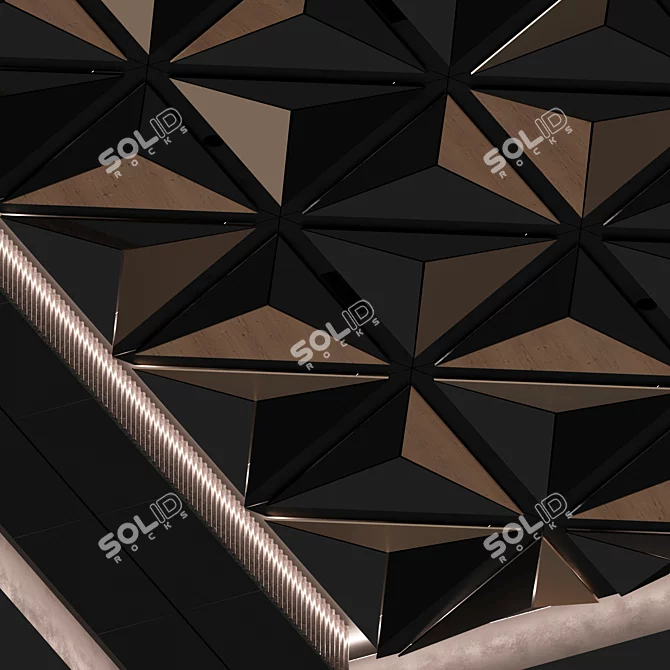 Sherzod Banqueting Hall Ceiling 3D model image 3