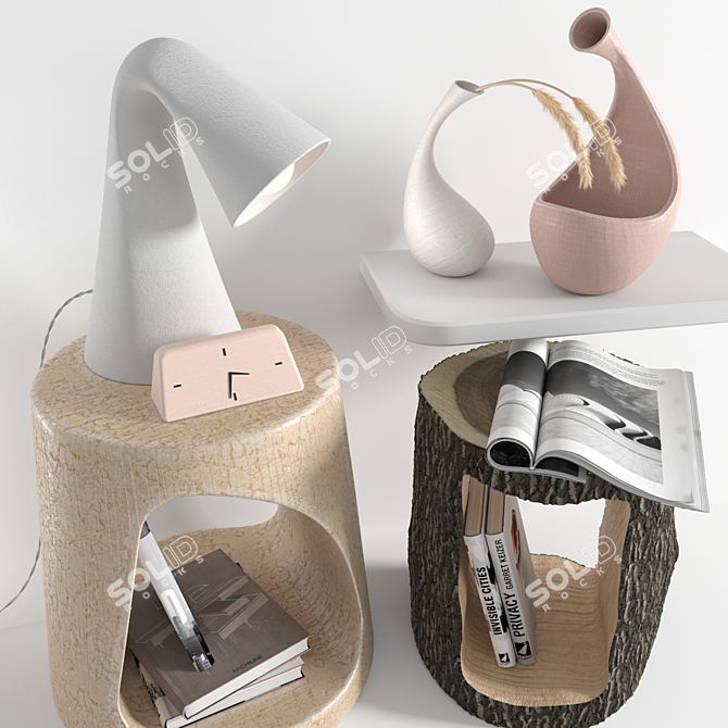 Elegant Decor Set: 247k+ Polys 3D model image 5