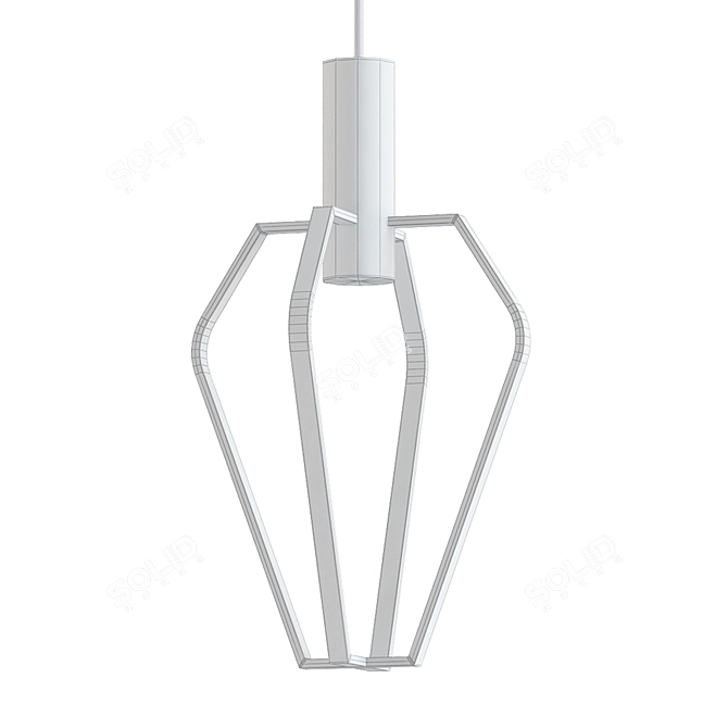 Modern Spider LED Pendant Light 3D model image 2