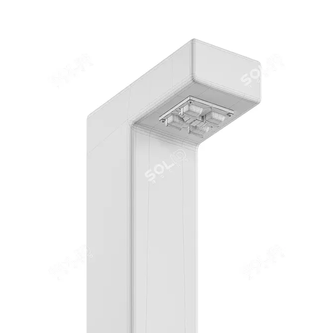 Mini LED Park Lights: Stolb Park CUT-1 3D model image 4