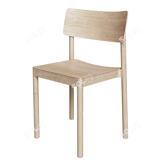 Bolia Tune: Sleek and Stylish Chair 3D model image 6