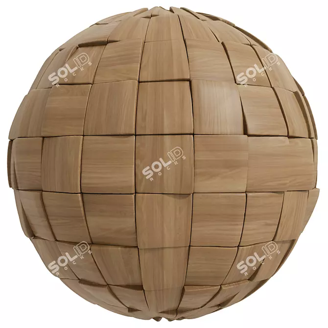 FB133 Wood Panel | 3Mat | 4k | seamless 3D model image 3