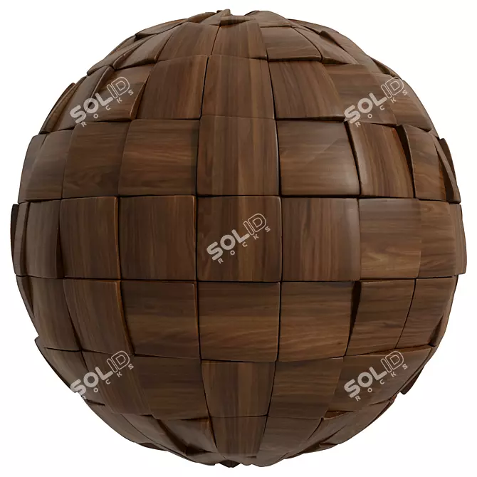 4K Wood Panel | Seamless Covering 3D model image 4