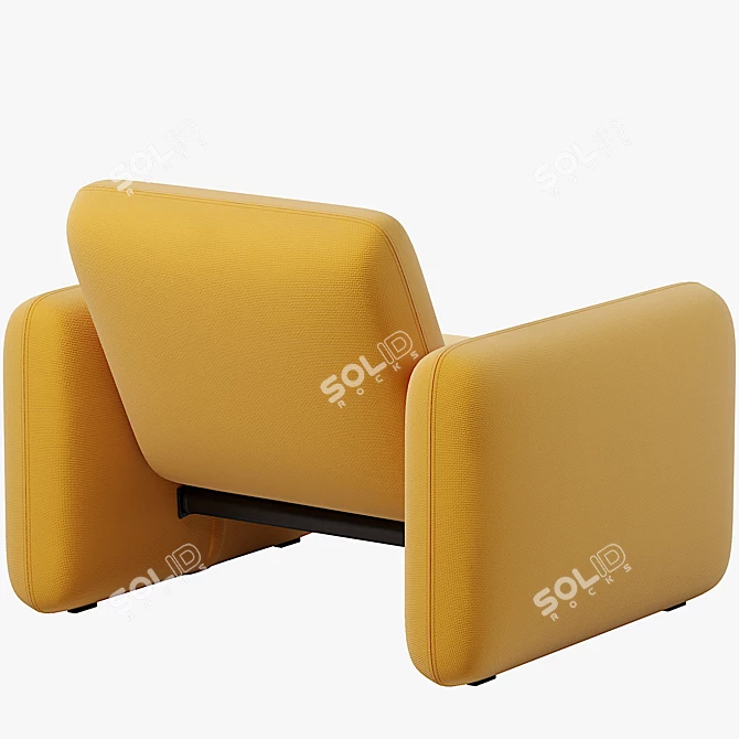 Versatile Wilkes Lounge Seating 3D model image 5