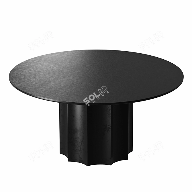 Lunar Eclipse Dining Table 3D model image 1