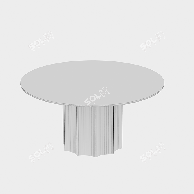 Lunar Eclipse Dining Table 3D model image 3