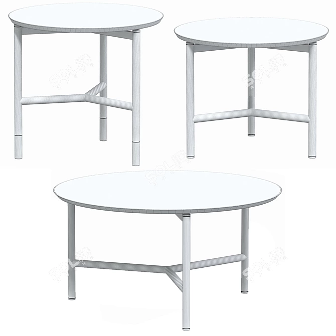Iko Table: Stylish and Functional 3D model image 6