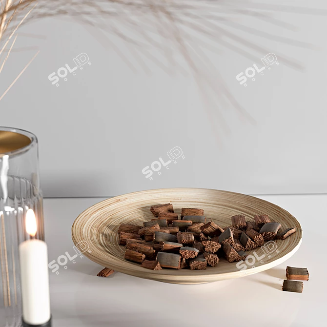 Modern Scandinavian Decor Set 3D model image 11