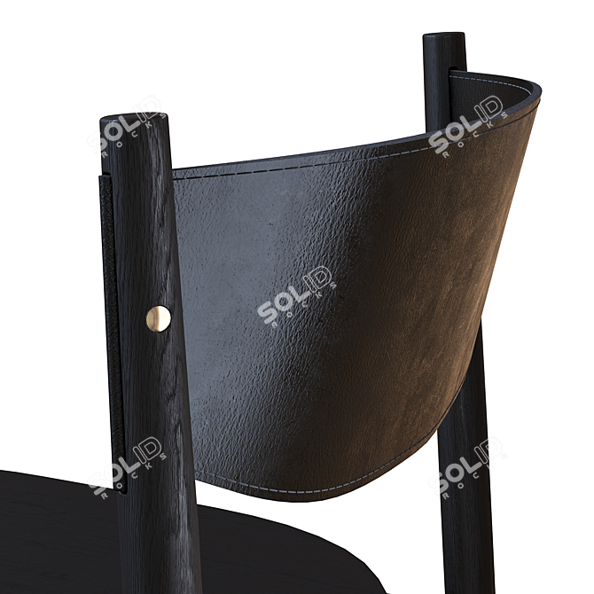 Unique and Stylish Bolia Apelle Chair 3D model image 6