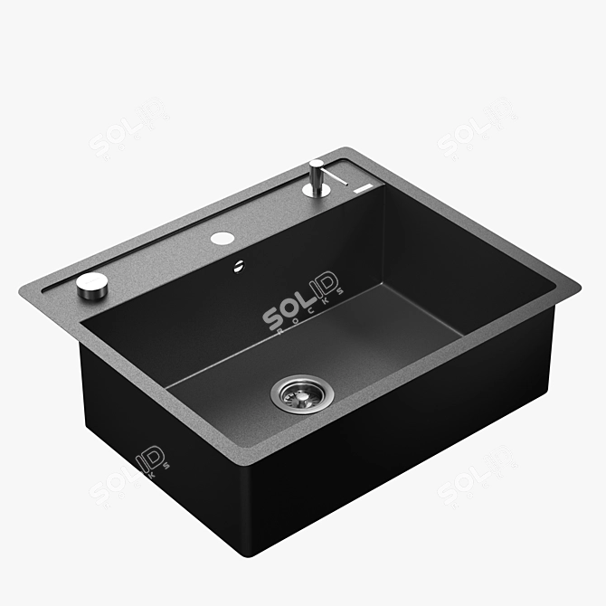 Elegant Blanco DALAGO 6: Premium Sink 3D model image 3