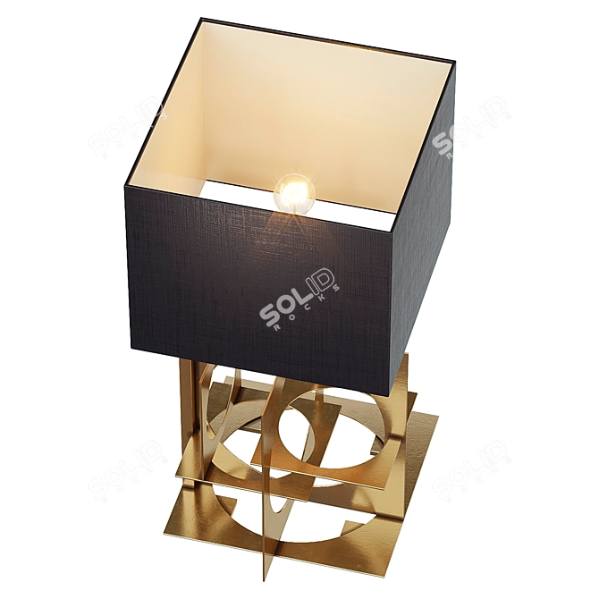 Sleek CL1965 Table Lamp - Luxurious Lighting 3D model image 2