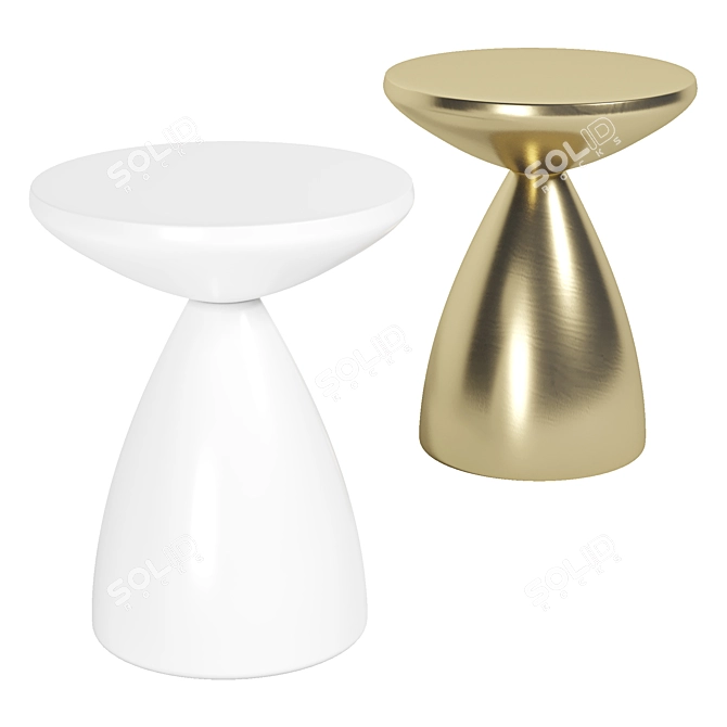 Stylish Cosmo Side Table: Modern Elegance 3D model image 1