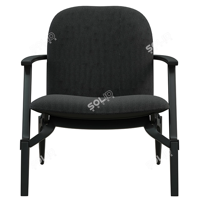 Elegant LOUISE Chair Design 3D model image 3