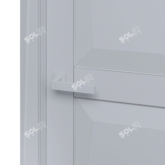 Novara Premium Interior Door 3D model image 4