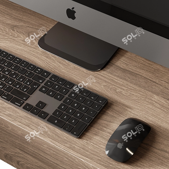 UltraHD 6K TV Set with Massive Polys & Verts 3D model image 4