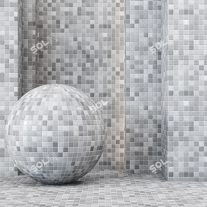 7 Color Bath Tile Collection - 4k Vol.1 3D model image 4