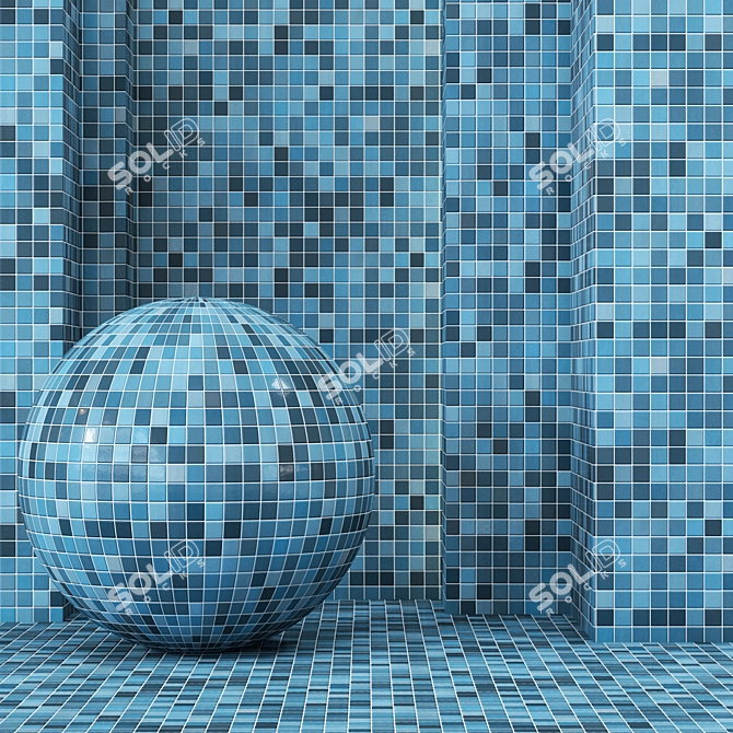 7 Color Bath Tile Collection - 4k Vol.1 3D model image 5