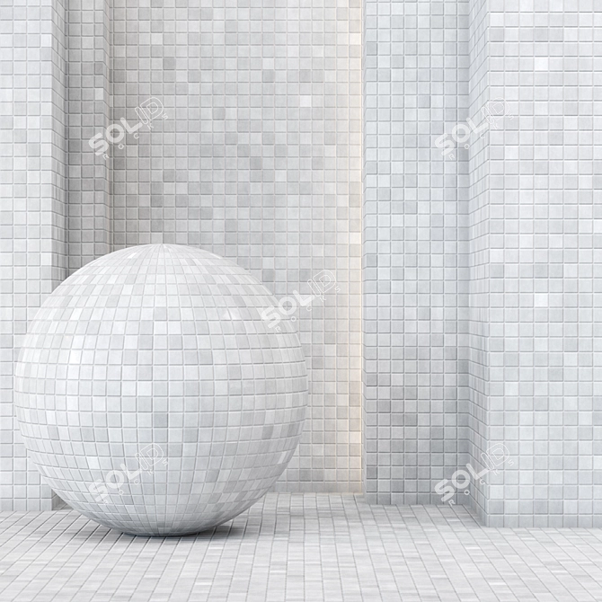 7 Color Bath Tile Collection - 4k Vol.1 3D model image 7