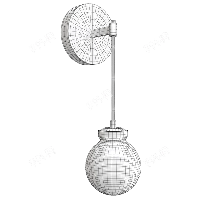 Modern MAIBEL_WALL Design Lamp 3D model image 2