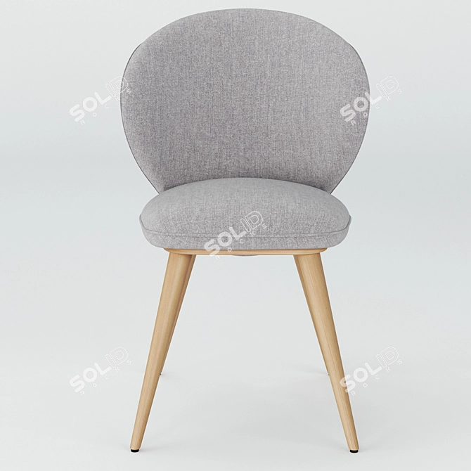 Anesis ROSE Chair: Elegant and Comfortable Seating Solution 3D model image 2