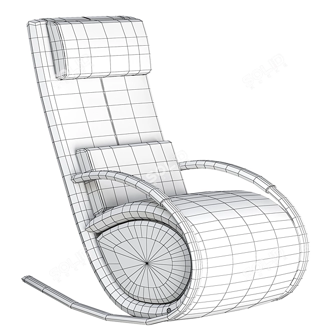 Modern Rim Chairs - 2015 Edition 3D model image 6